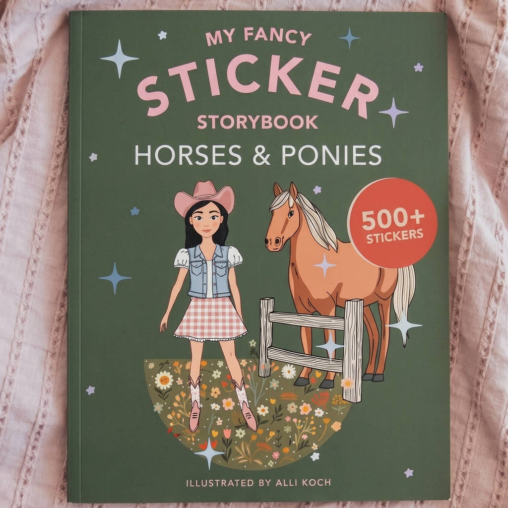 my fancy sticker book: horses + ponies