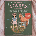 my fancy sticker book: horses + ponies