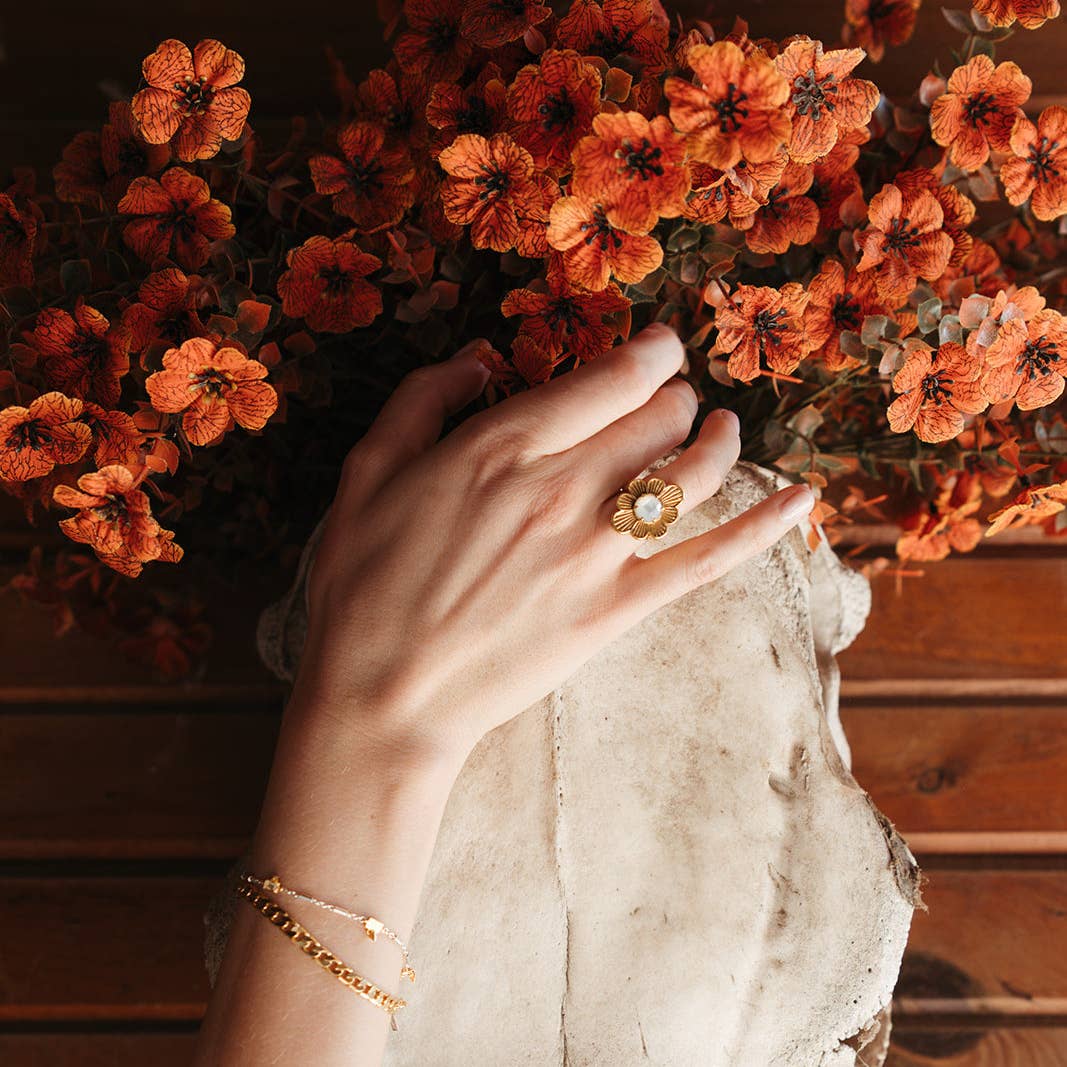flower child ring