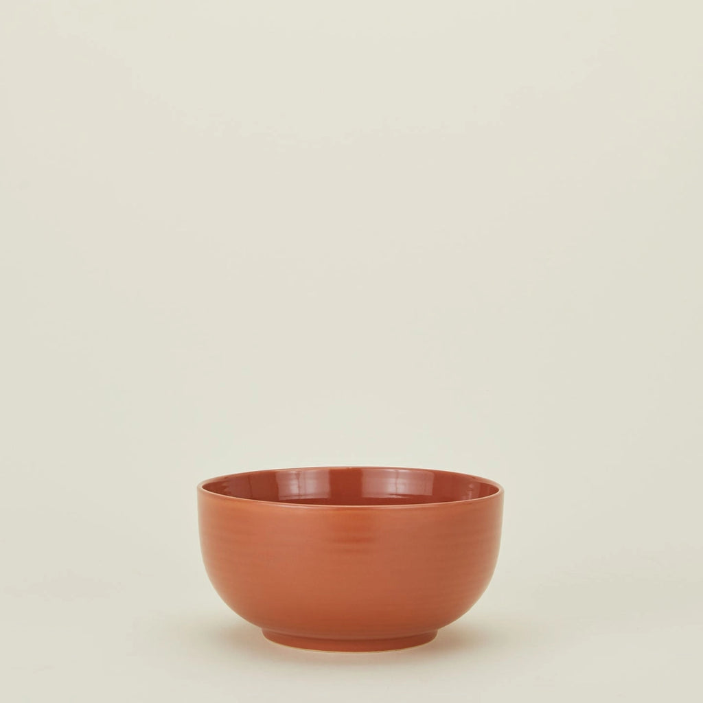 essential serving bowl in terracotta