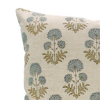 bohemian block print 14 x 20 pillow - zinnia
