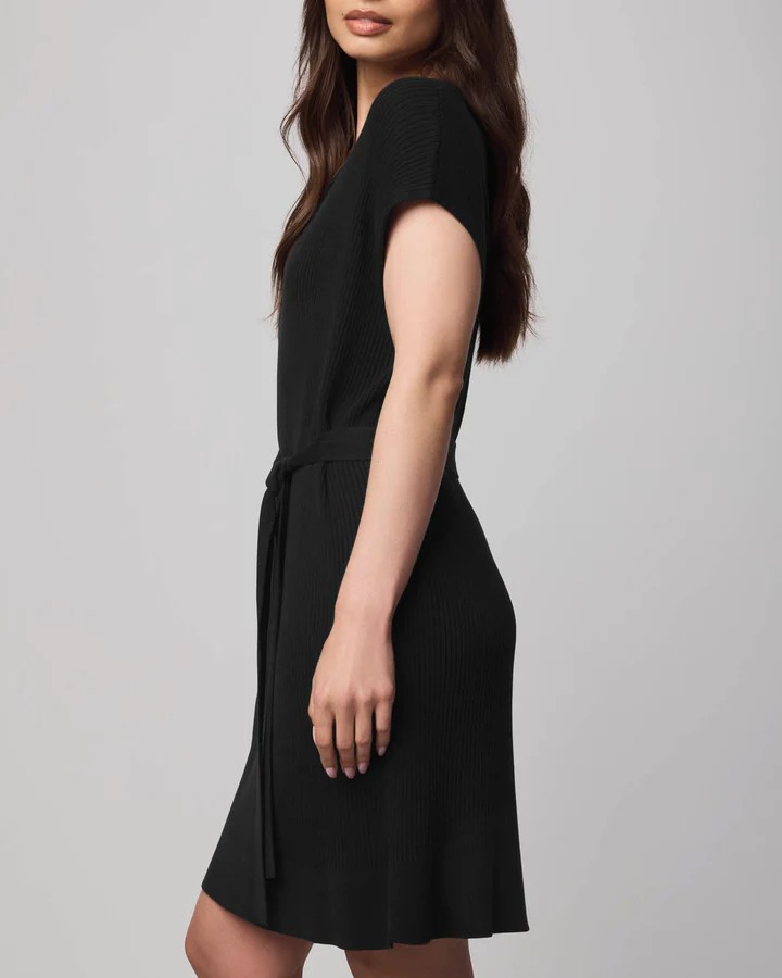 georgie mini dress in black