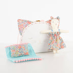 floral kitty mini suitcase