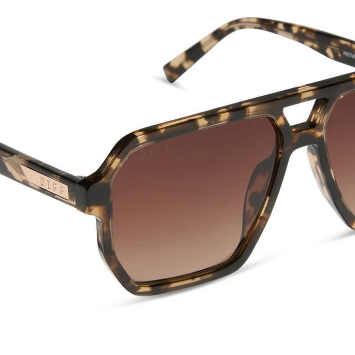 cameron in espresso tort + brown gradient polarized