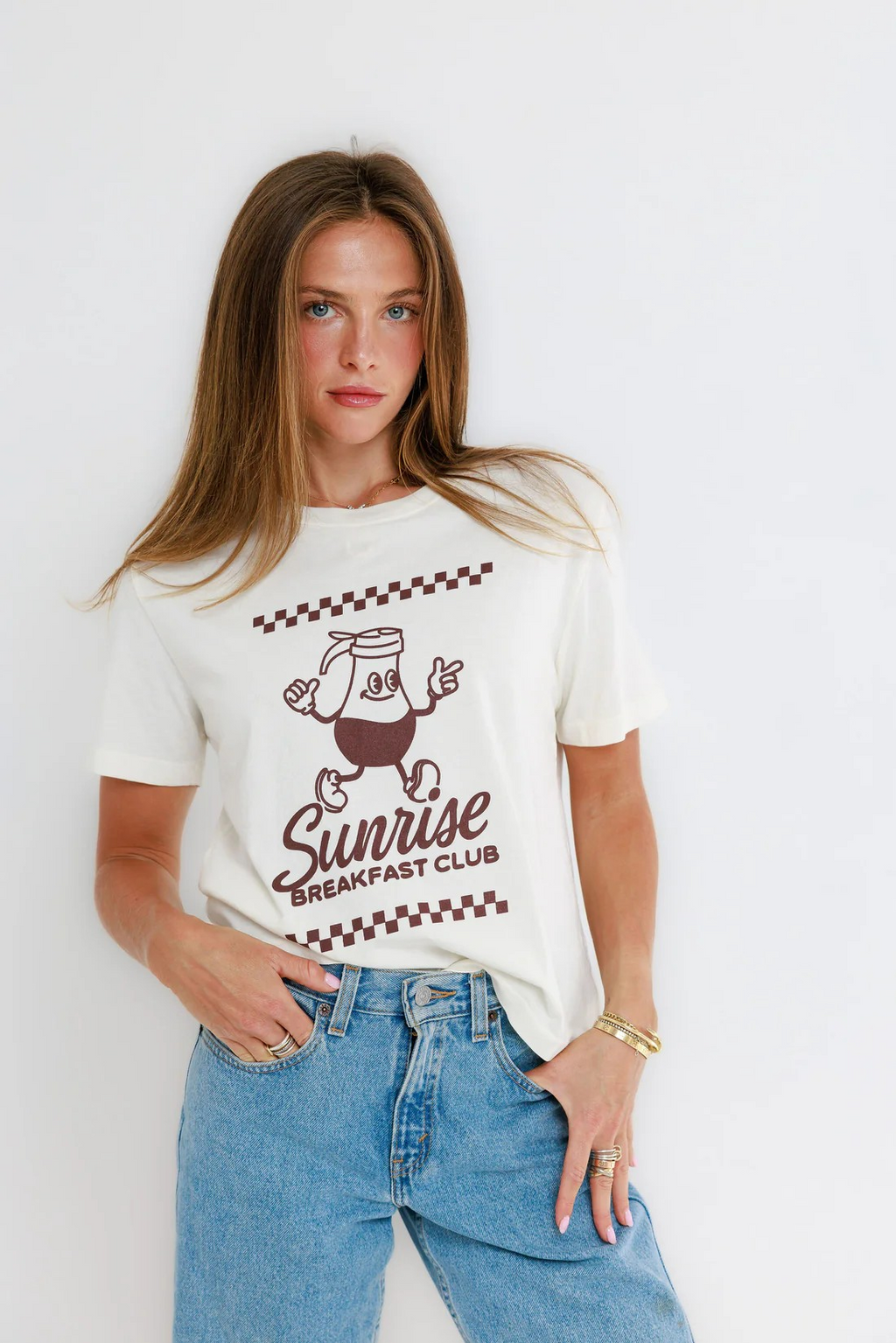 sunrise breakfast club everyday tee