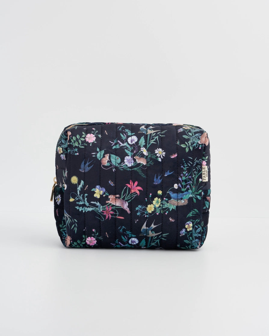 bunny velvet pouch