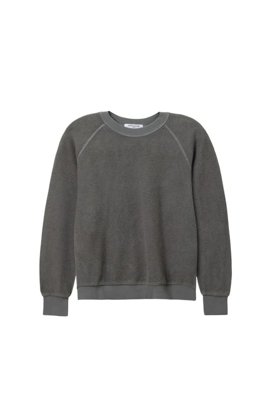 ziggy crew in charcoal