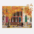 autumn in the neighborhood puzzle