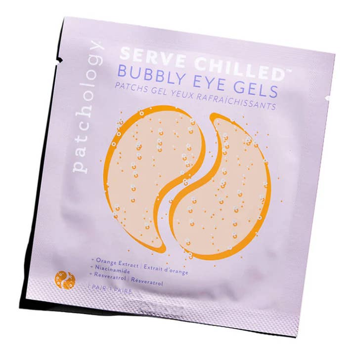 patchology serve chilled bubbly eye gels