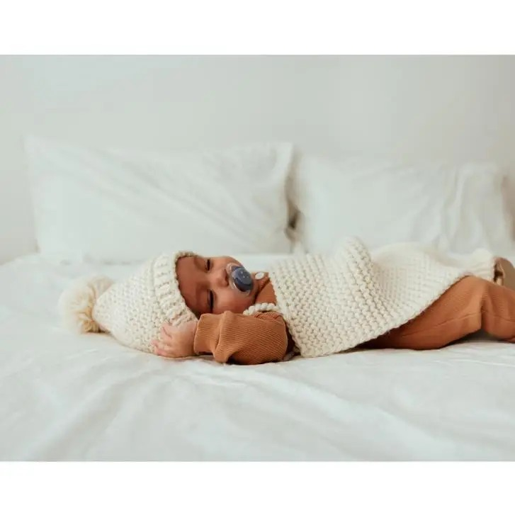 garter stitch baby blanket