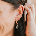 dagger hoop charms