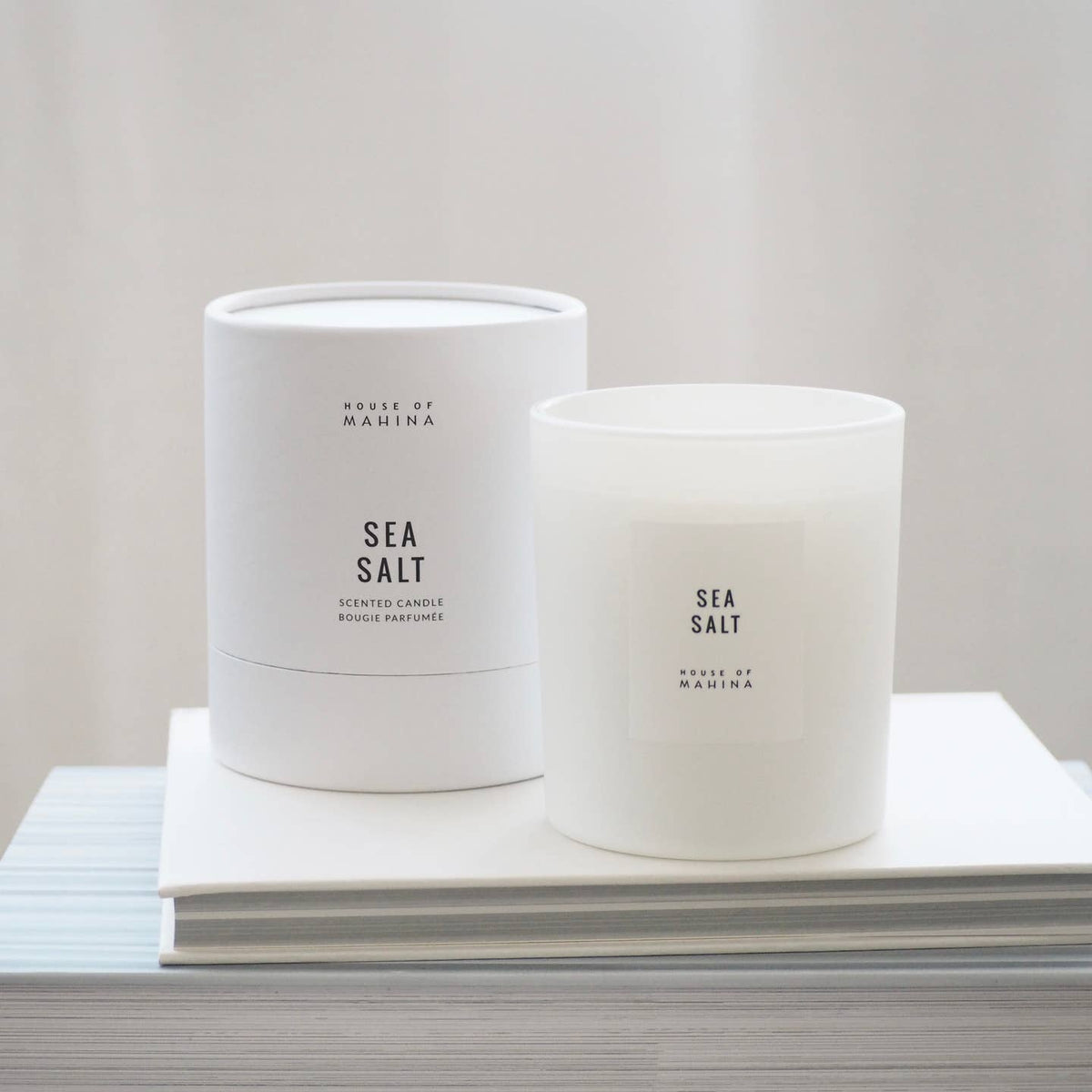 sea salt candle - size options