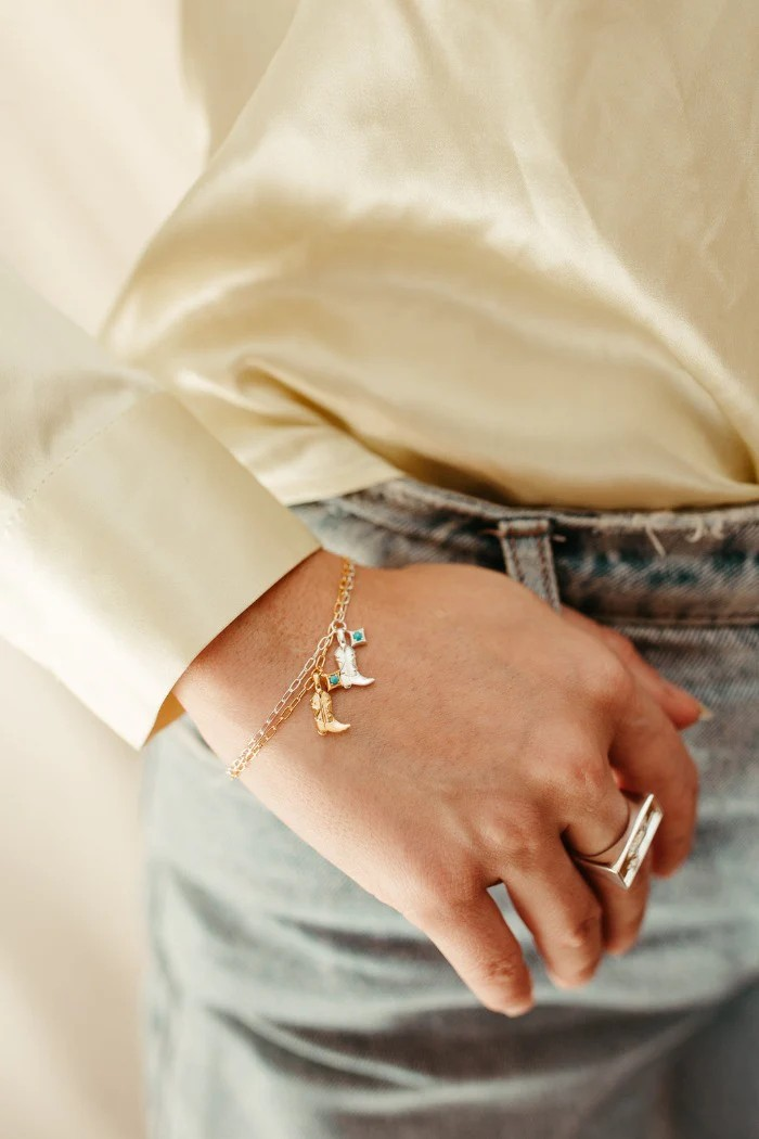 boot scootin' bracelet
