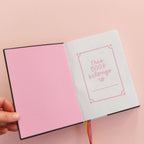cherries and blooms lined notebook