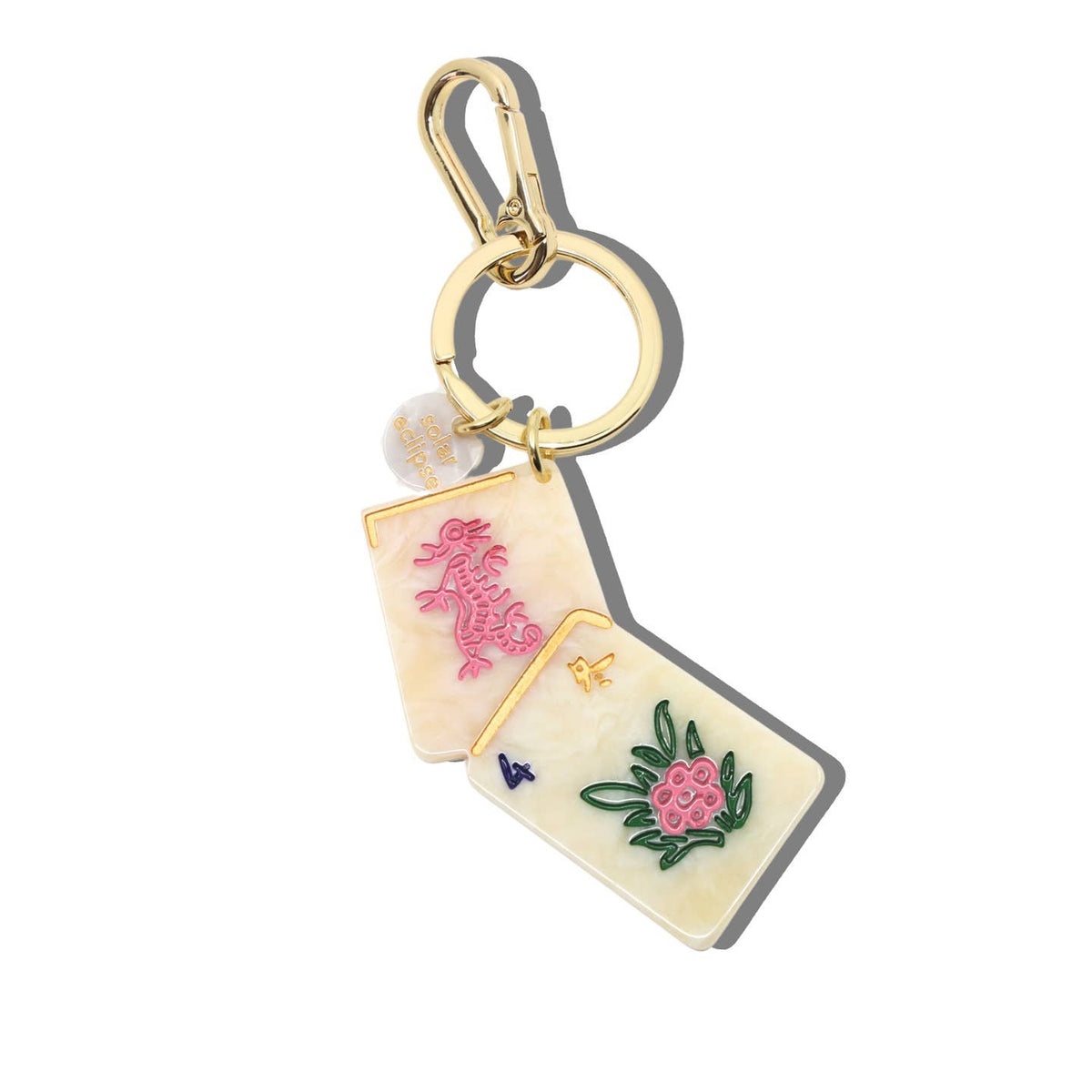 hand painted bag charms