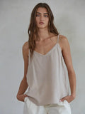 tencel + linen cami