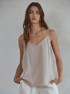 tencel + linen cami