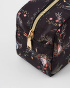 wonderland black travel pouch