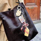 hand painted bag charms