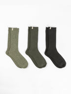 plush lounge calf sock - color & size options