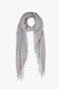 cashmere + silk scarf in griffin