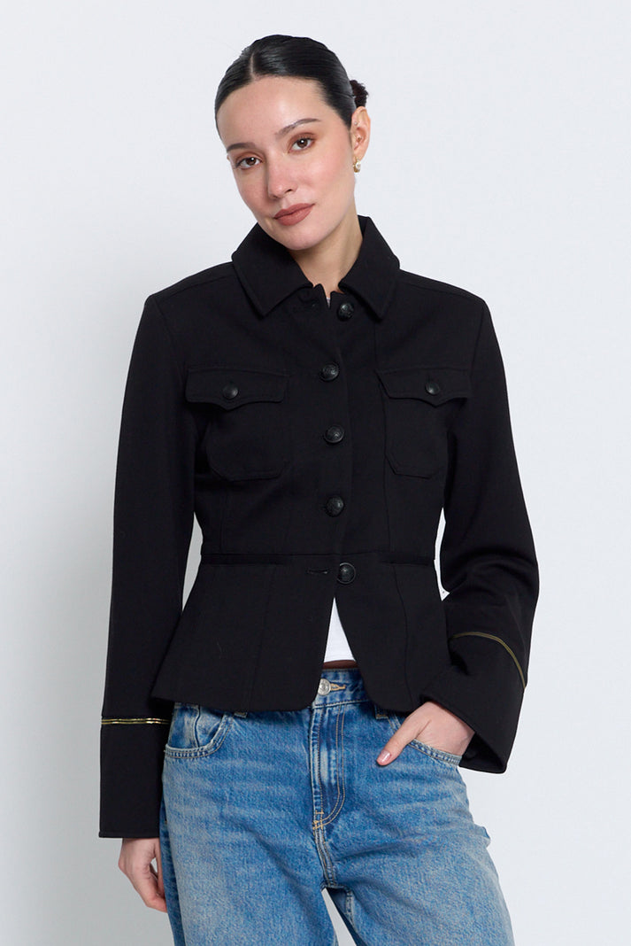 hazel military jacket