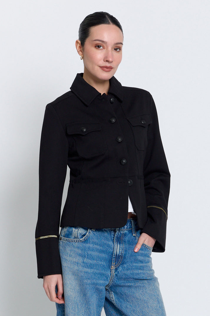 hazel military jacket