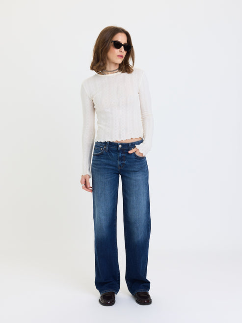 keeper low rise straight in dark authentic