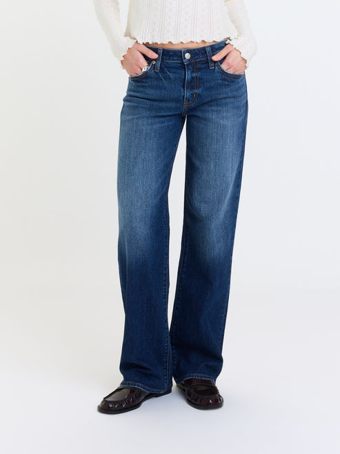keeper low rise straight in dark authentic