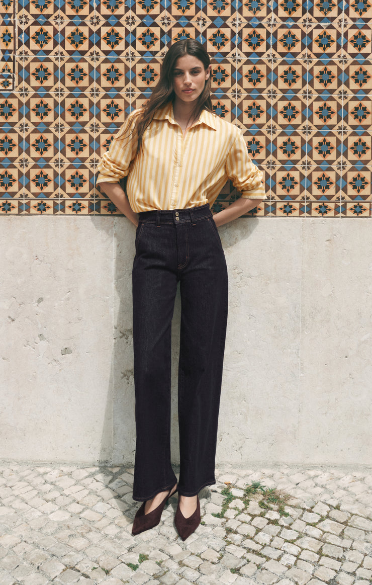 atelier denim trouser in midnight