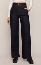 atelier denim trouser in midnight