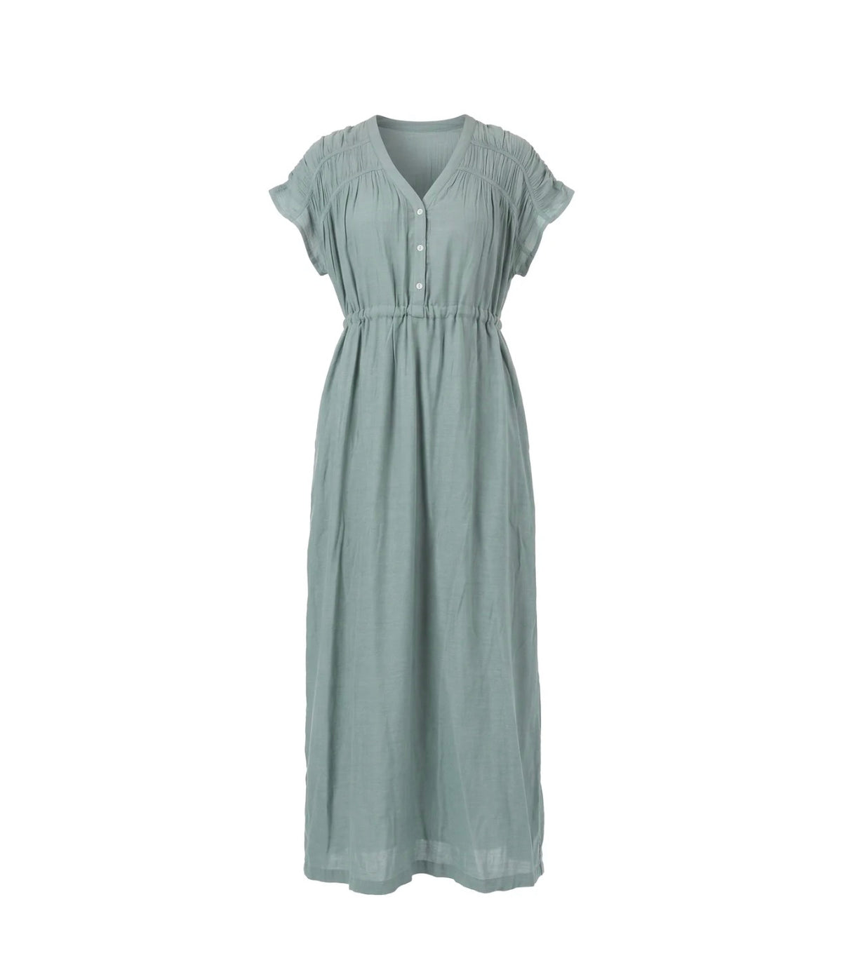 agnes dress in moss