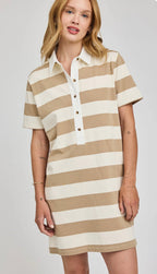 colbie dress in khaki