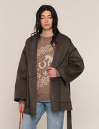 ruth coat in bark