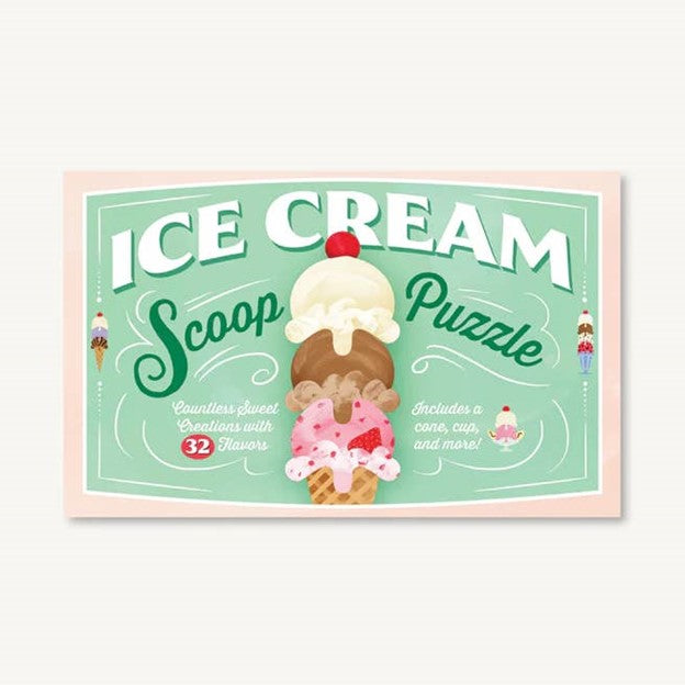ice cream scoop puzzle