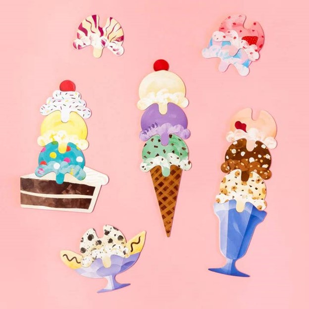 ice cream scoop puzzle