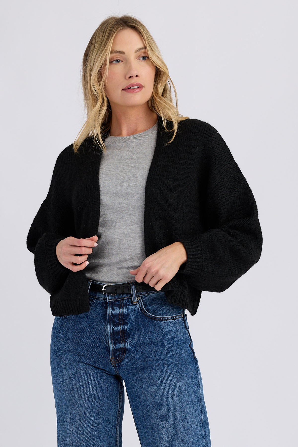 giada cardigan in black