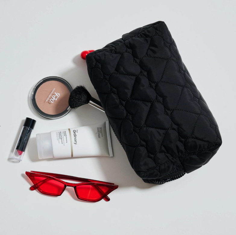 pull my heart cosmetic case