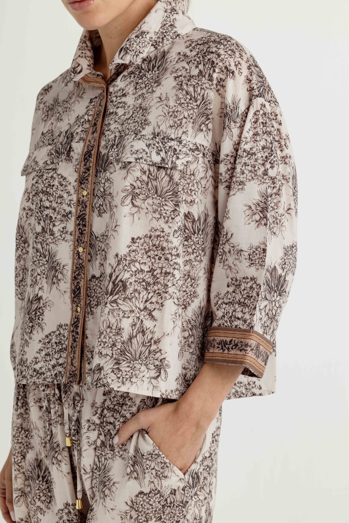 parchment garden simona shirt