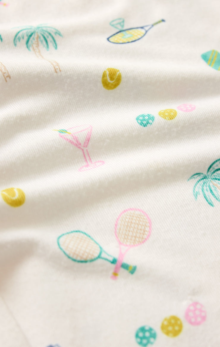 court sports pj tank