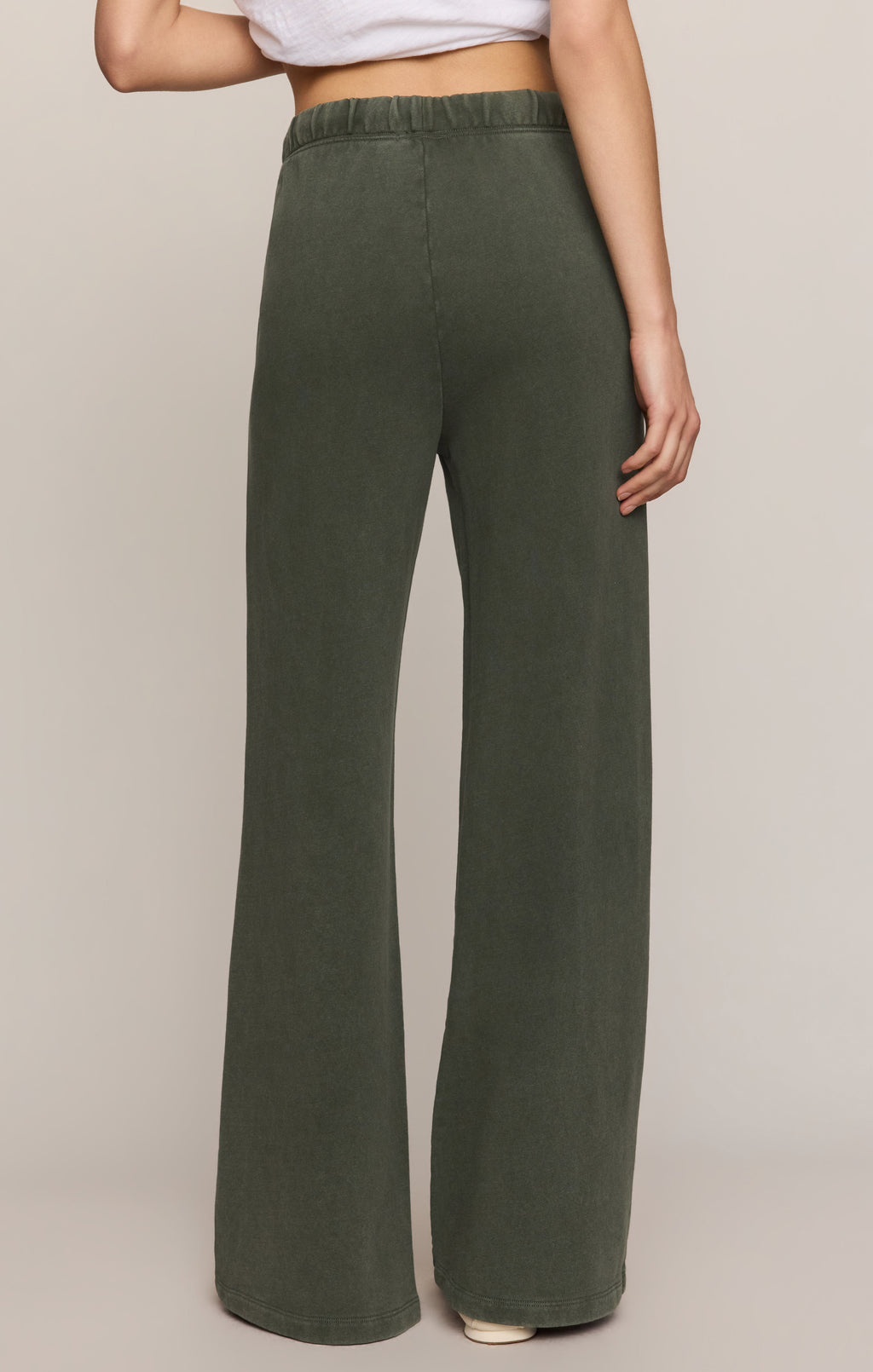 hunter knit pant in olive