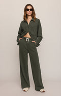 hunter knit pant in olive