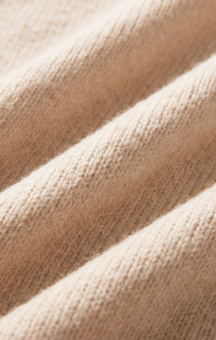 chill mode sweater in frosted pearl