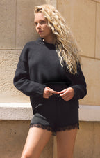 cloud spun shaped crew