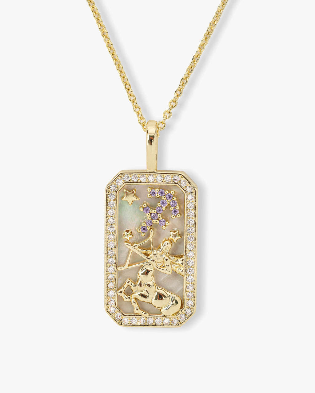 zodiac amulet necklace - sign options
