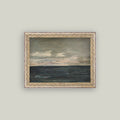 ocean view framed antique art 16x12