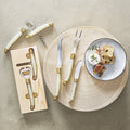 pearl cheese knife set