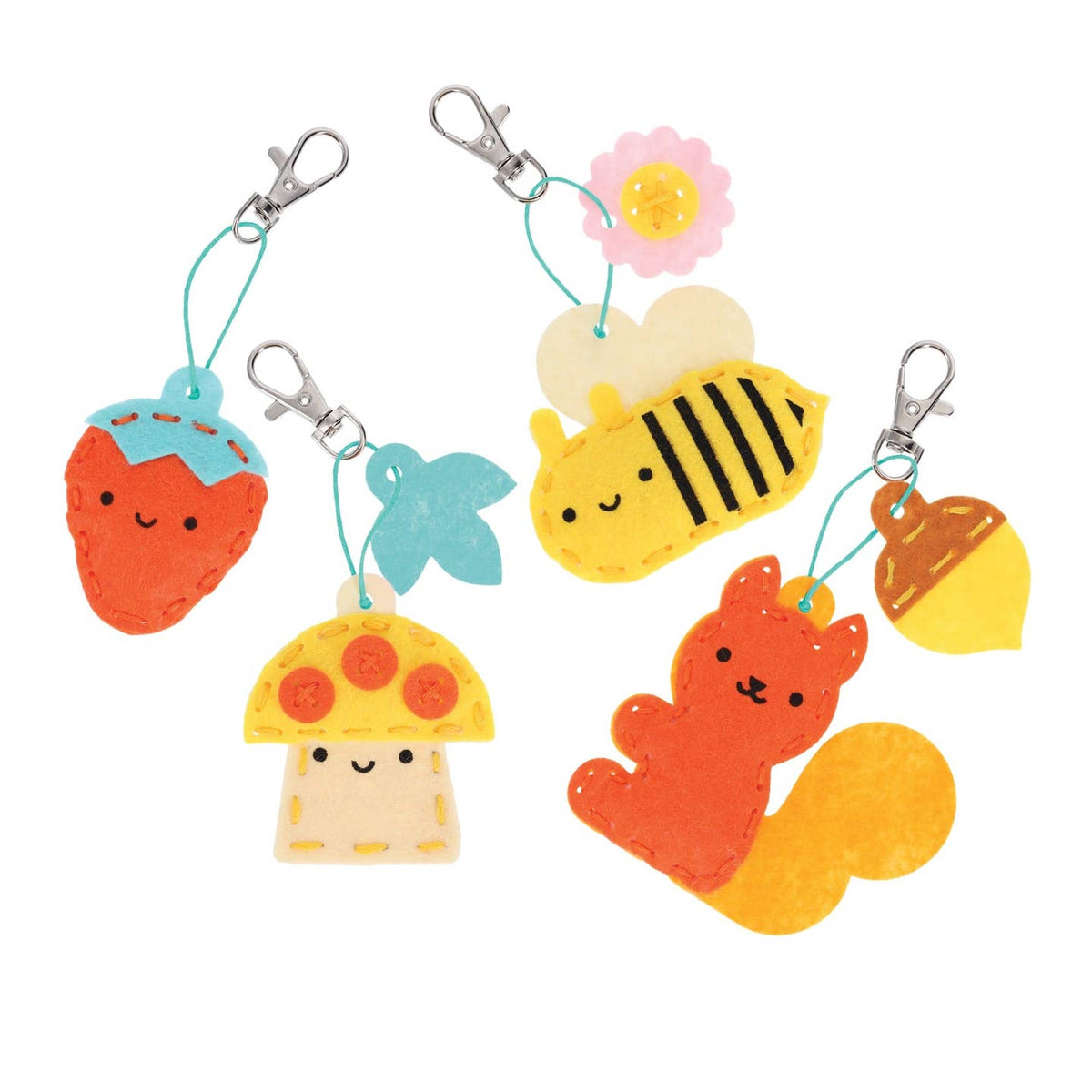 mini craft kit: bag charm pals