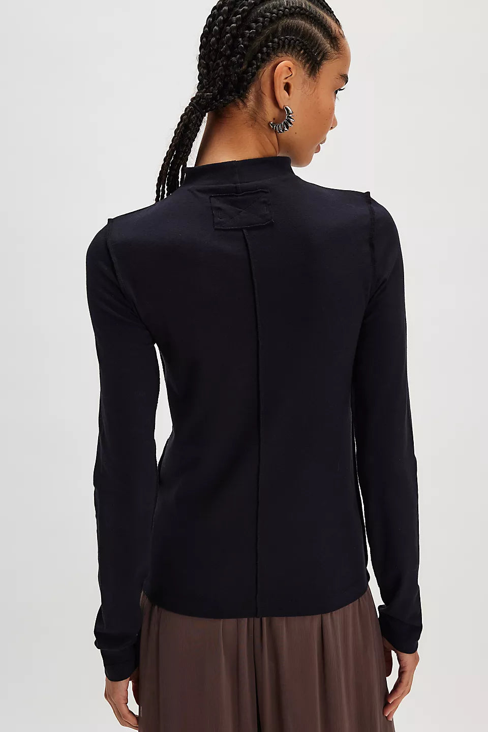 kenzie long sleeve in black