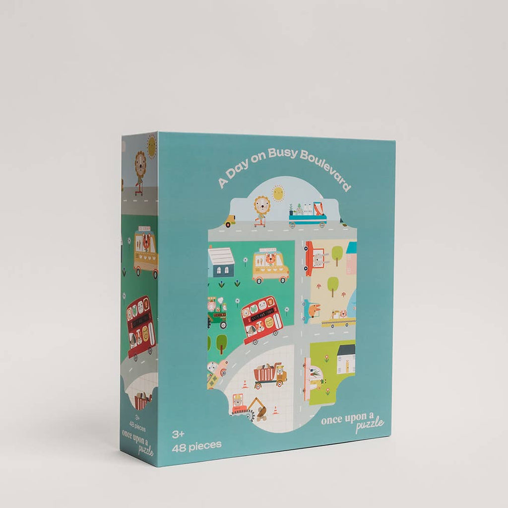 a day on busy boulevard puzzle
